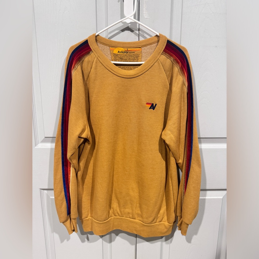 Aviator Nation Sweatshirt unisex Large